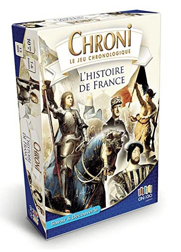 Choni L'histoire de France Jeu de cartes chronologique Chaumont-sur-Loire