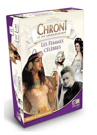 Choni Les femmes célèbres Jeu de cartes chronologique Chaumont-sur-Loire
