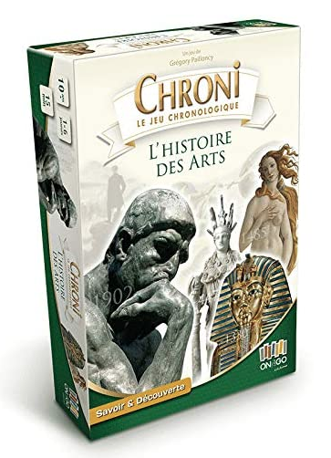 Choni L'histoire des arts Jeu de cartes chronologique Chaumont-sur-Loire