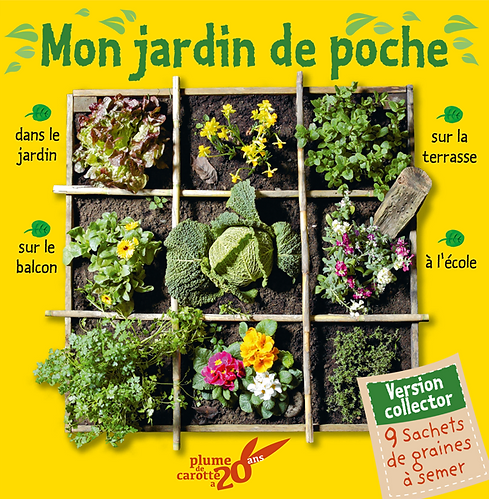 Mon jardin de poche livre-coffret jeu pour enfant nature et plein-air domaine Chaumont-sur-Loire