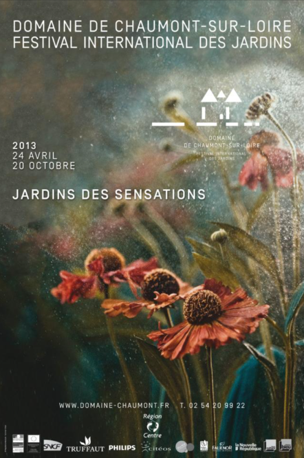 Affiche Jardin des Sensation Festival International des Jardins 2013 Chaumont