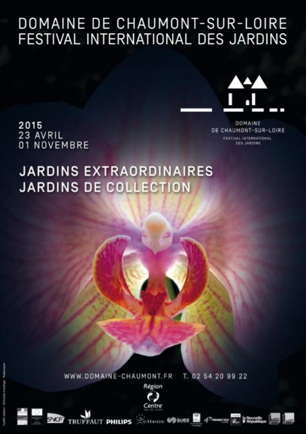Affiche Jardins Extraordinaires, Jardins de Collection Festival 2015 Chaumont