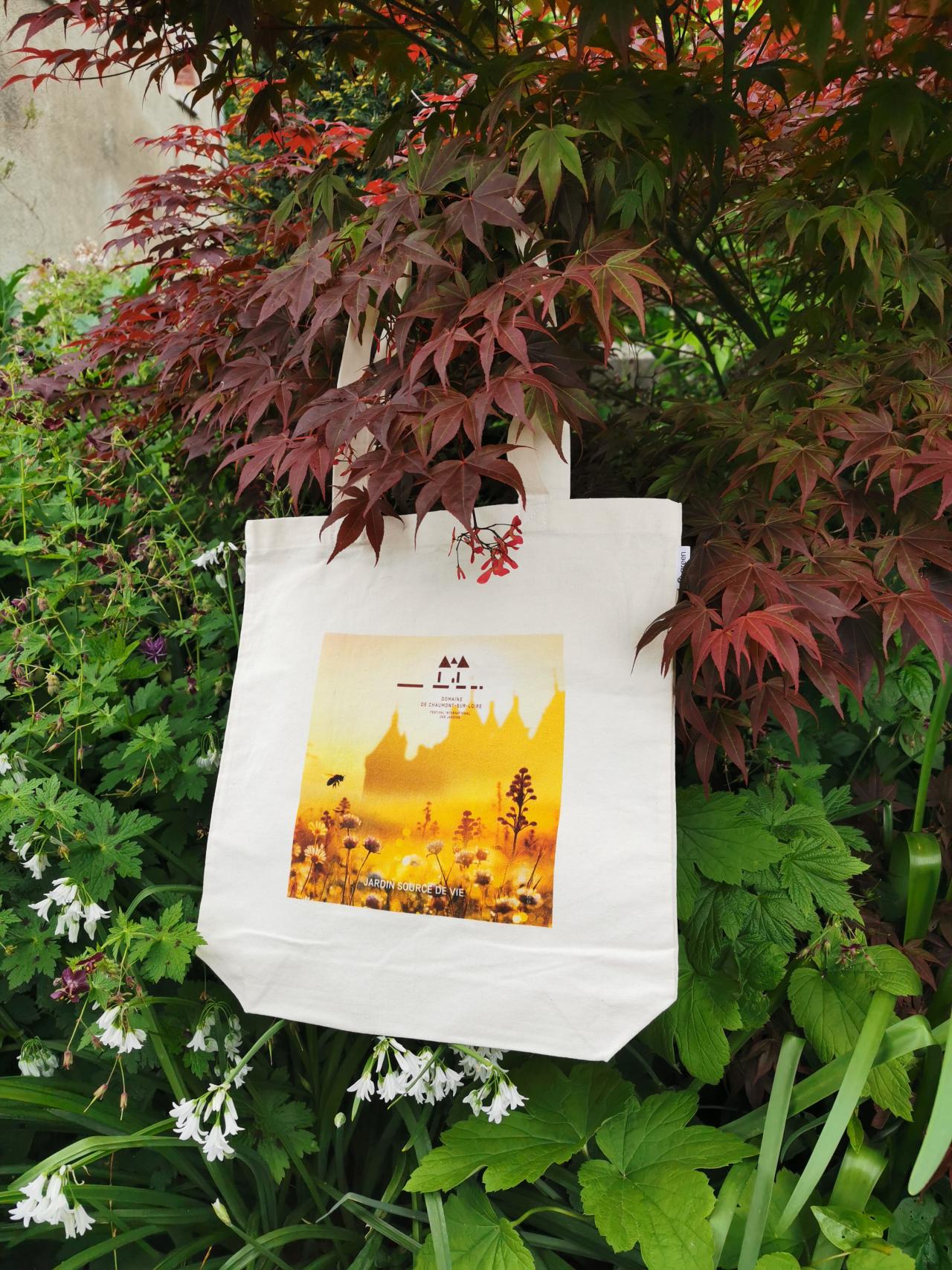 Tote bag "Jardin source de vie" Festival International des Jardins 2024 Domaine Chaumont-sur-Loire